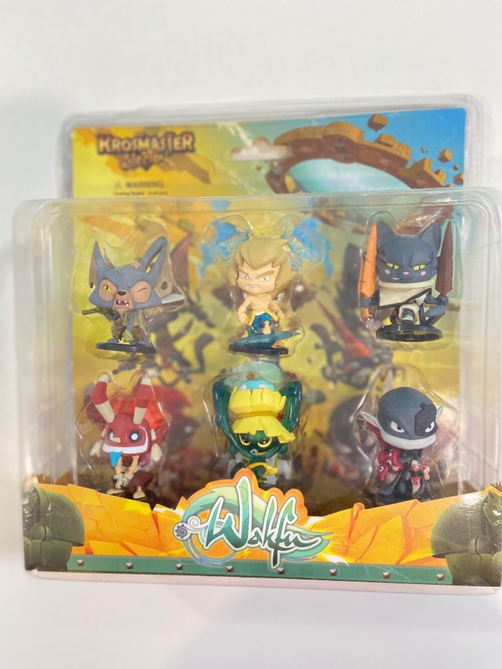 INCOMPLETE Krosmaster Collection Wakfu 6 Mini Figures Opened Box Missing Cards